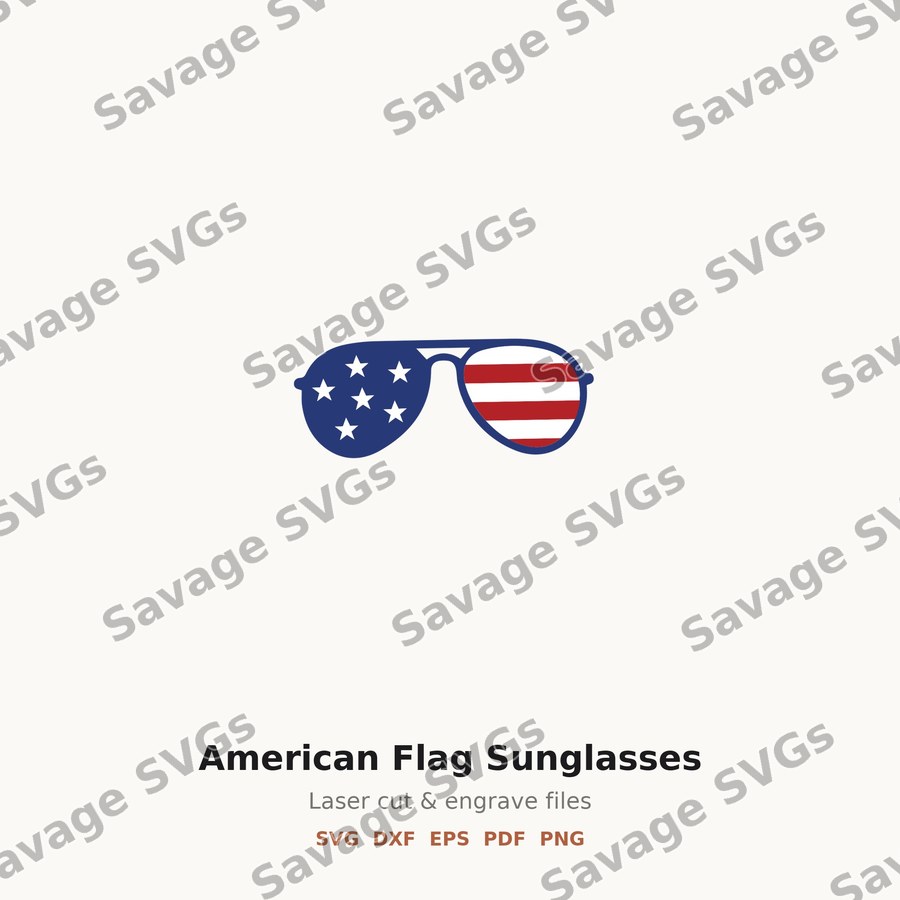American Flag Sunglasses