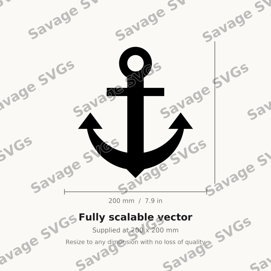 Anchor Silhouette