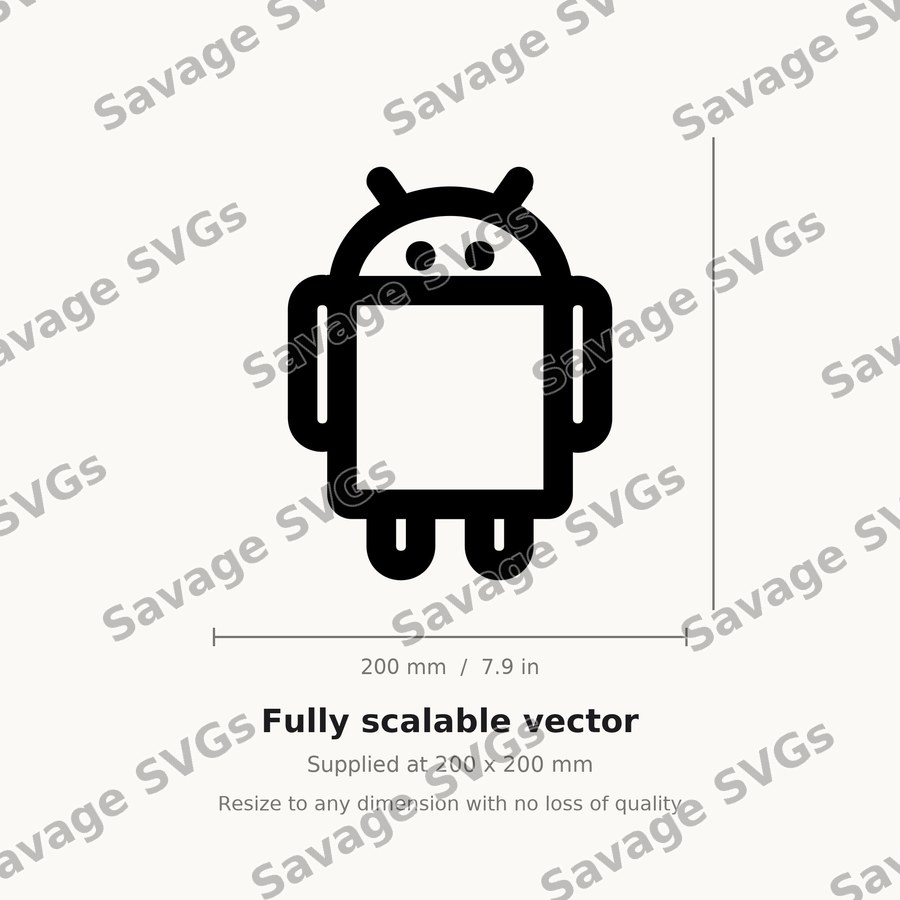Android Outlined