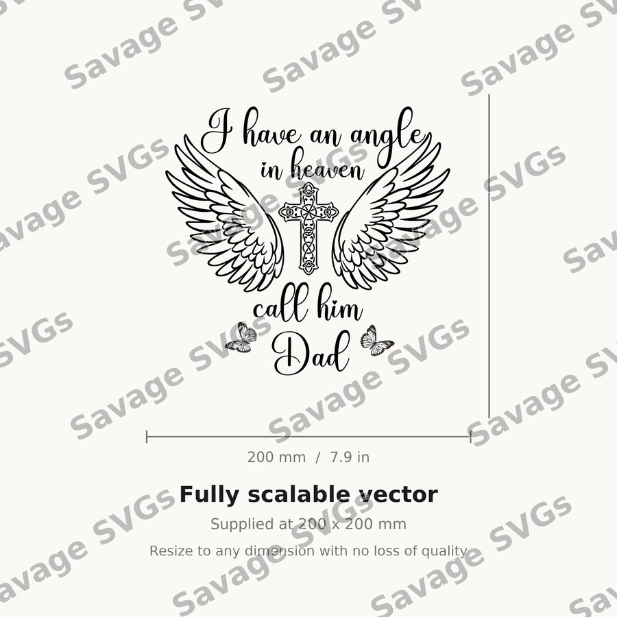 Angel in Heaven Dad