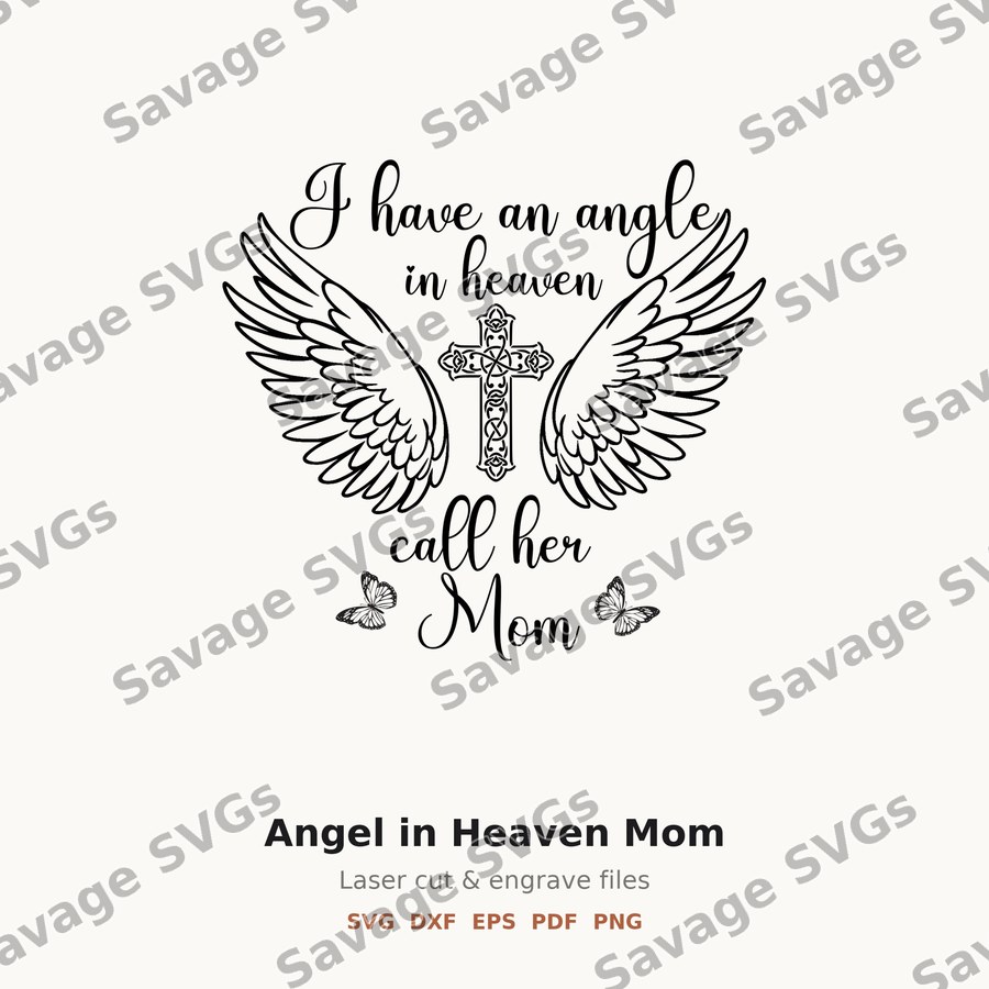 Angel in Heaven Mom