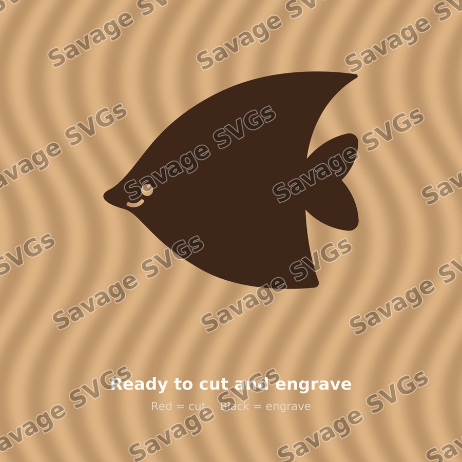 Angelfish Silhouette