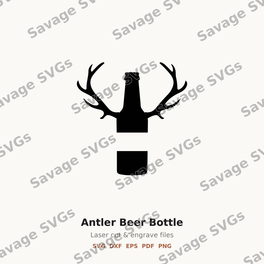 Antler Beer Bottle
