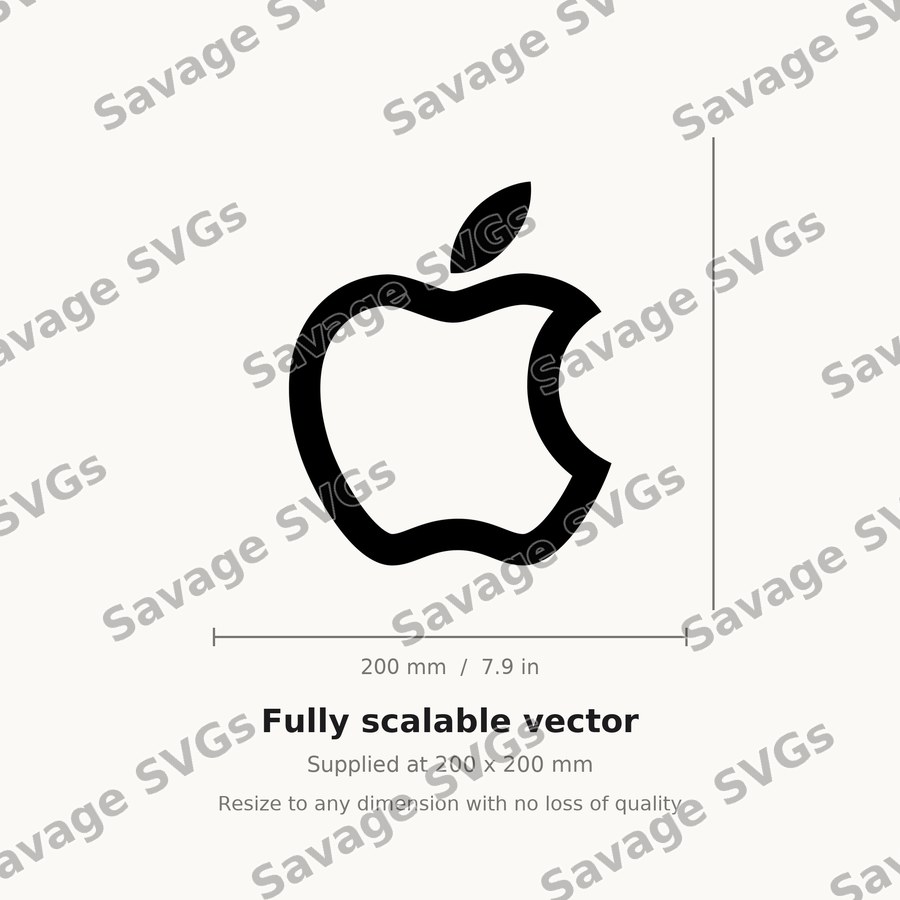Apple Outlined