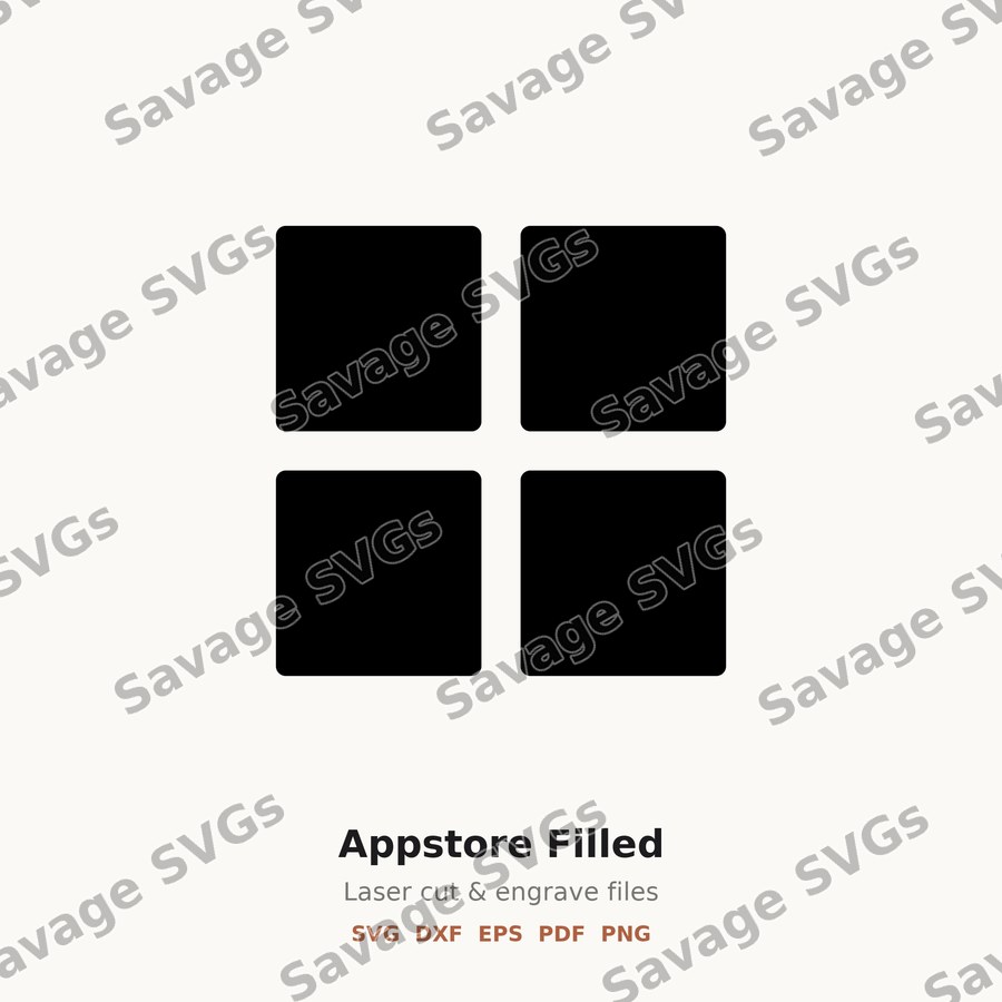 Appstore Filled