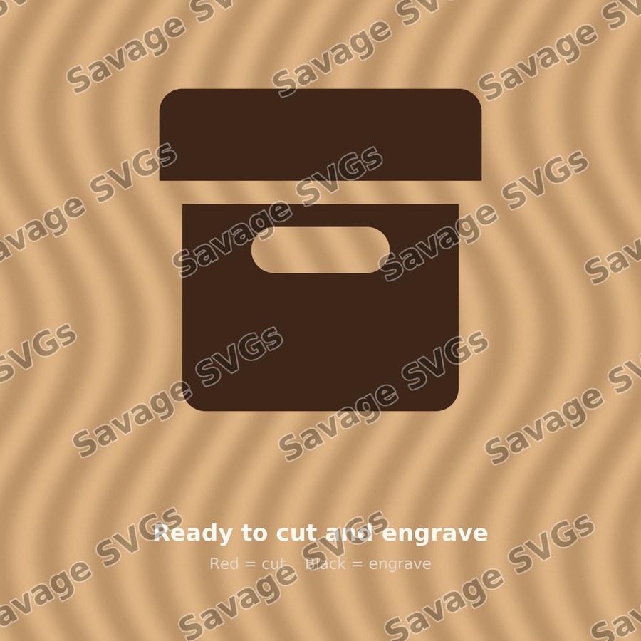 Archive Box Icon