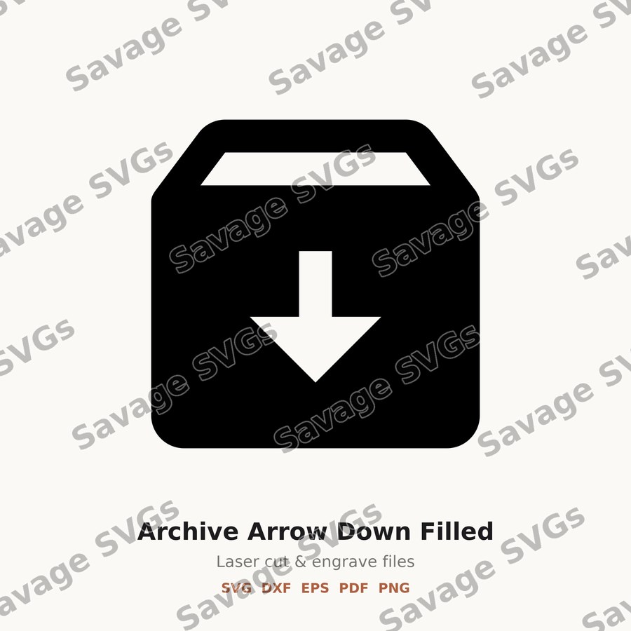 Archive Arrow Down Filled