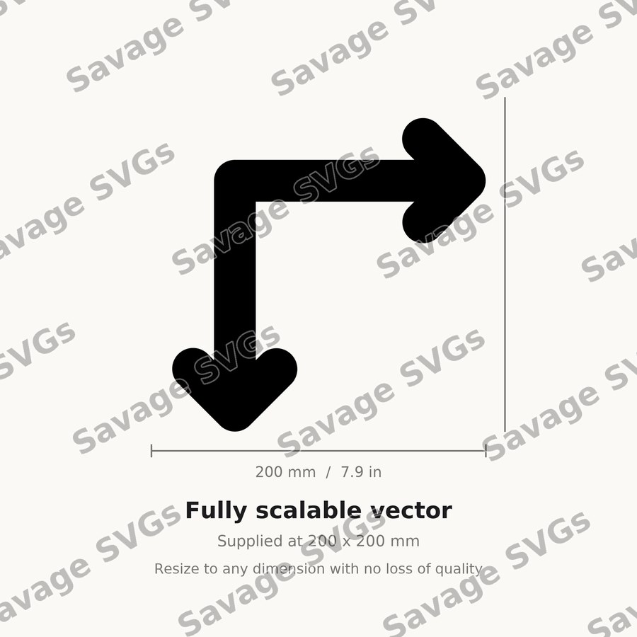 Arrow Axes 2d Down