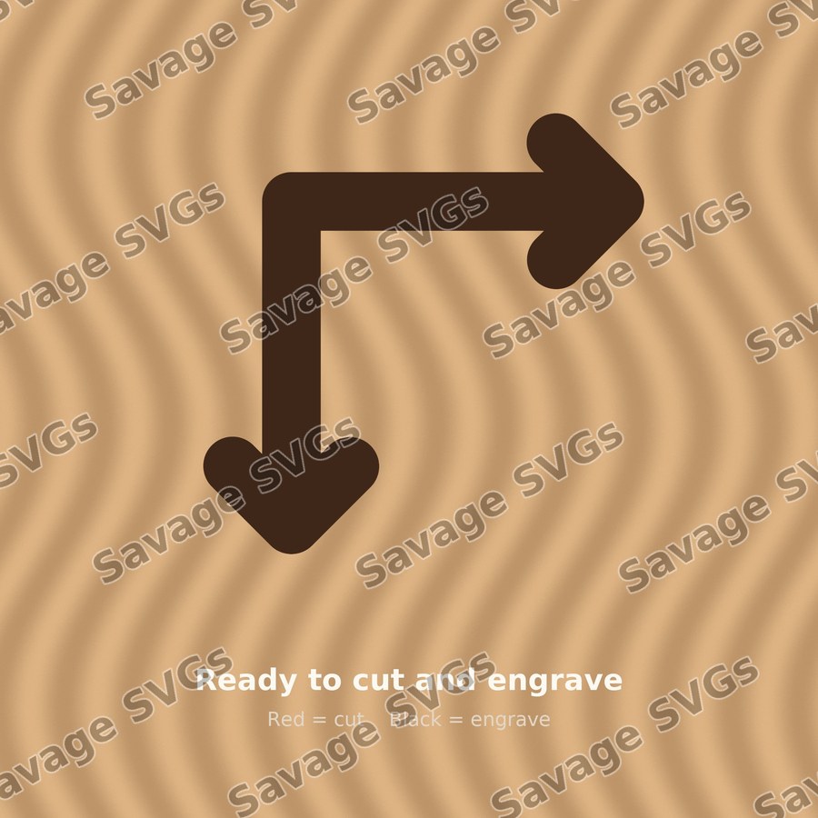 Arrow Axes 2d Down