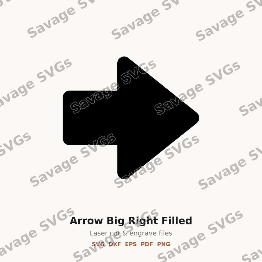 Arrow Big Right Filled