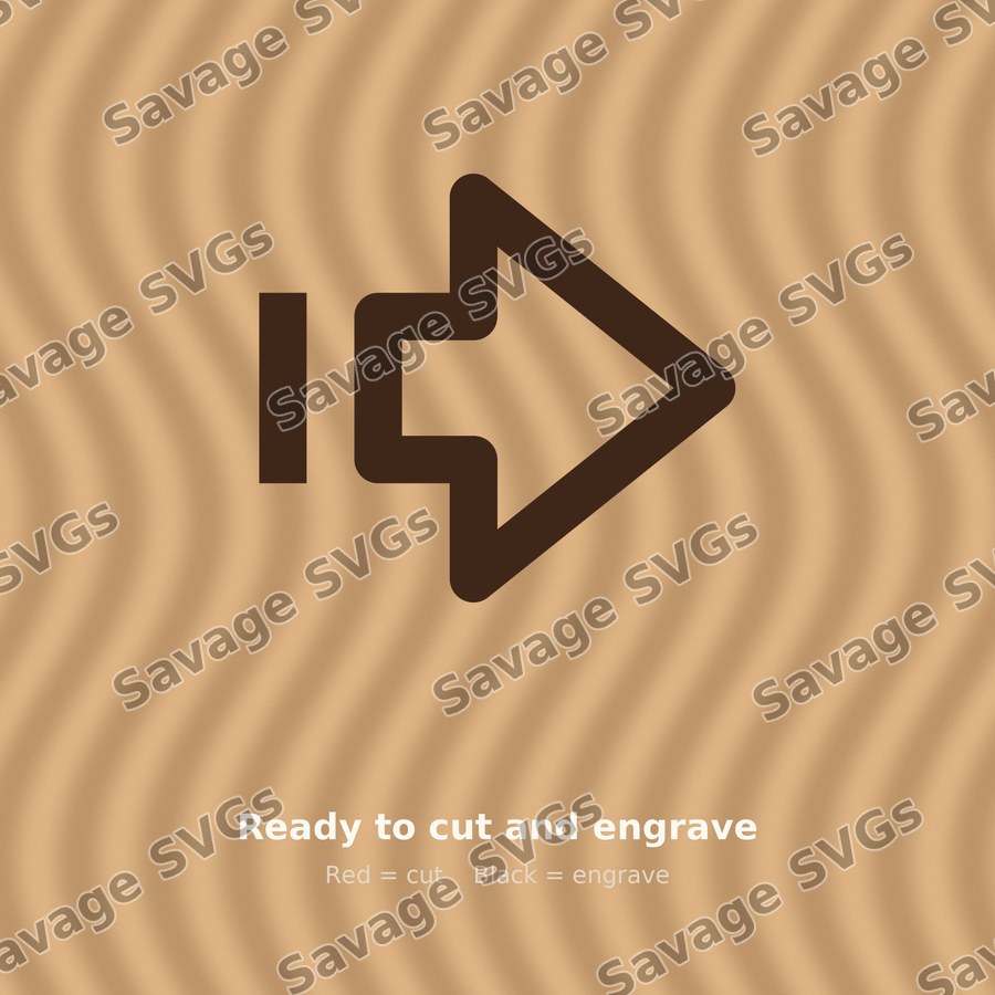 Arrow Big Right Line