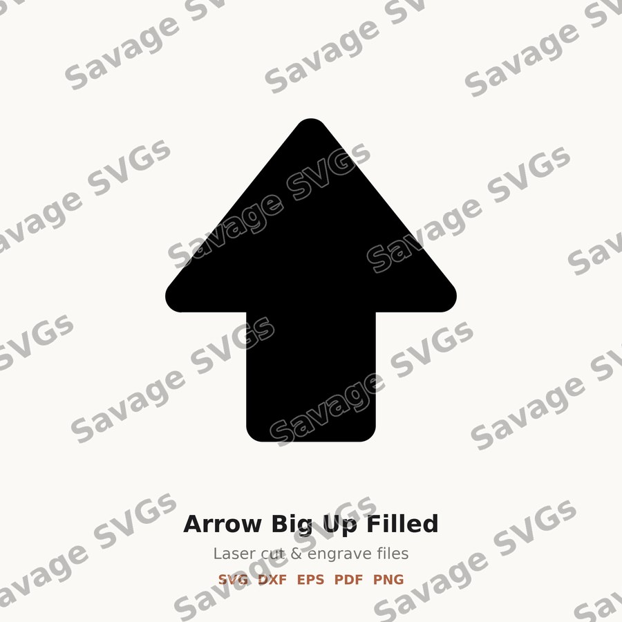 Arrow Big Up Filled