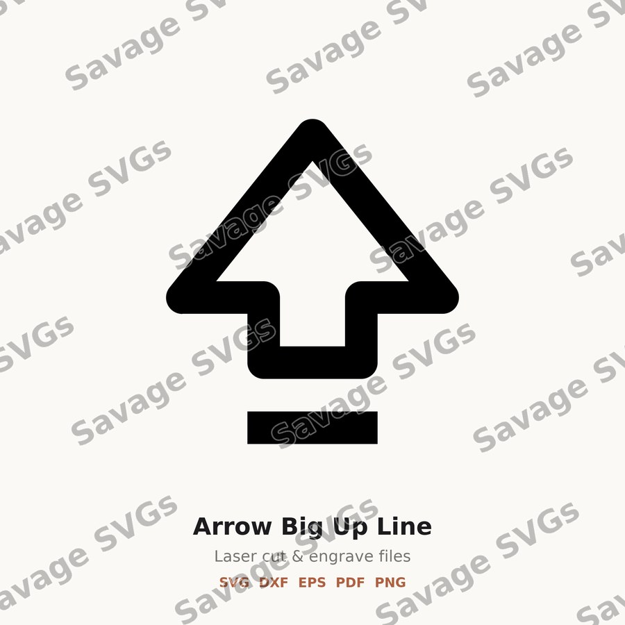 Arrow Big Up Line