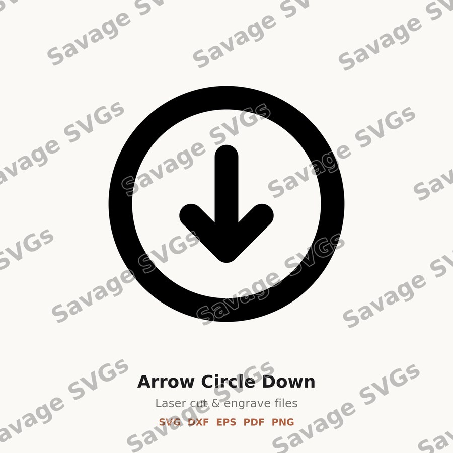 Down Arrow Circle