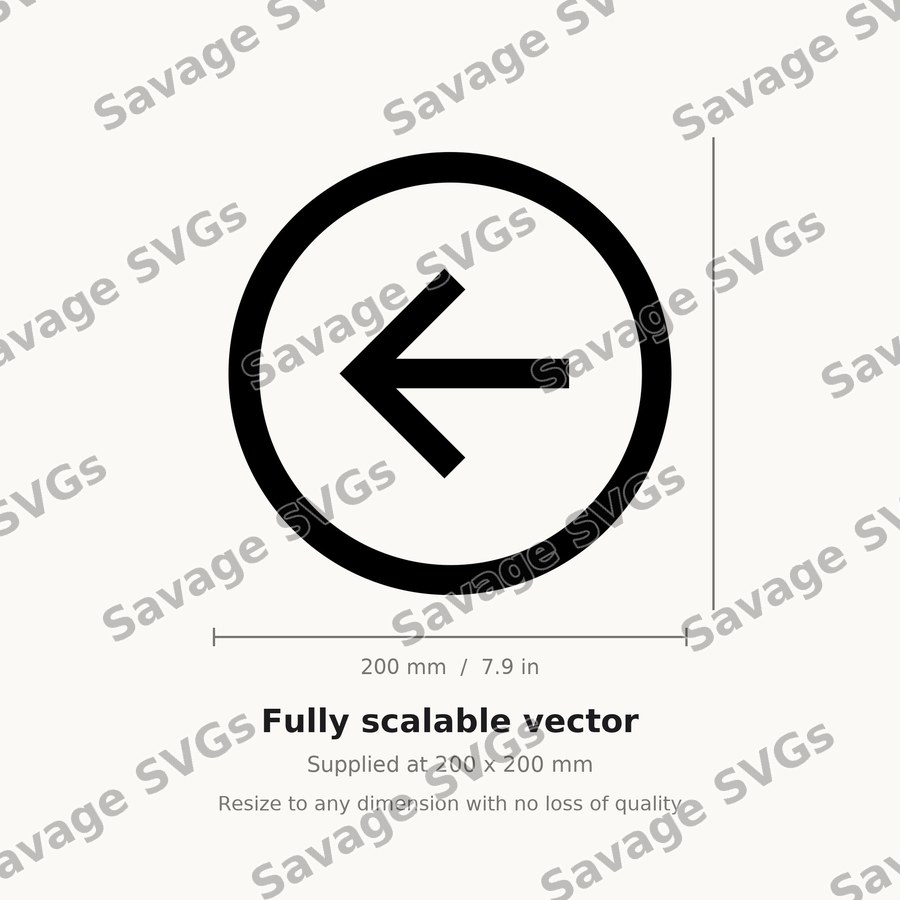 Arrow Circle Left
