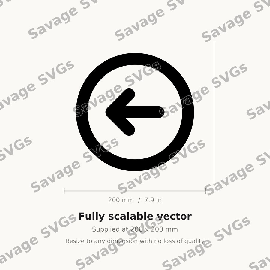 Arrow Circle Left