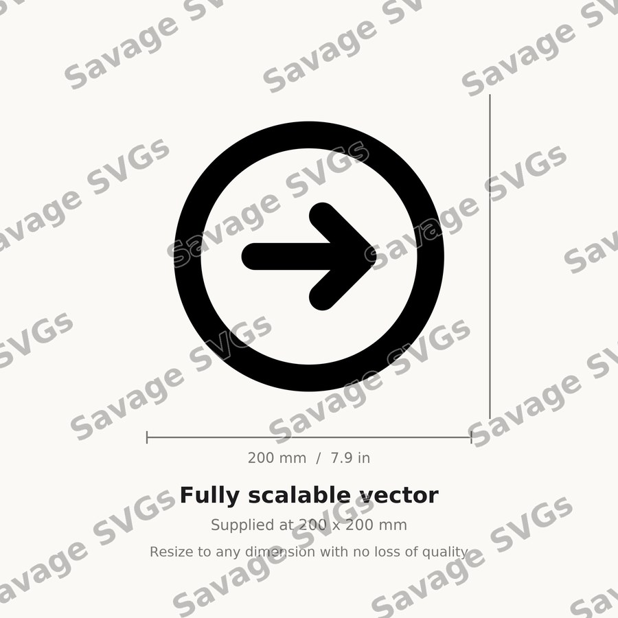 Circled Right Arrow