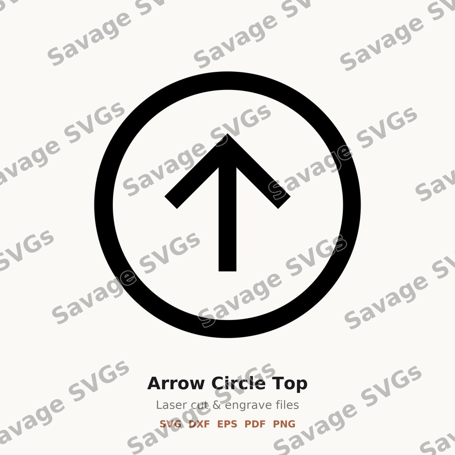 Arrow Circle Top