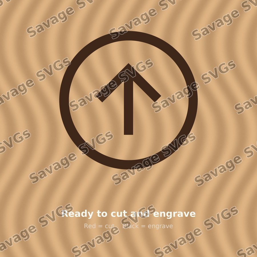 Arrow Circle Top
