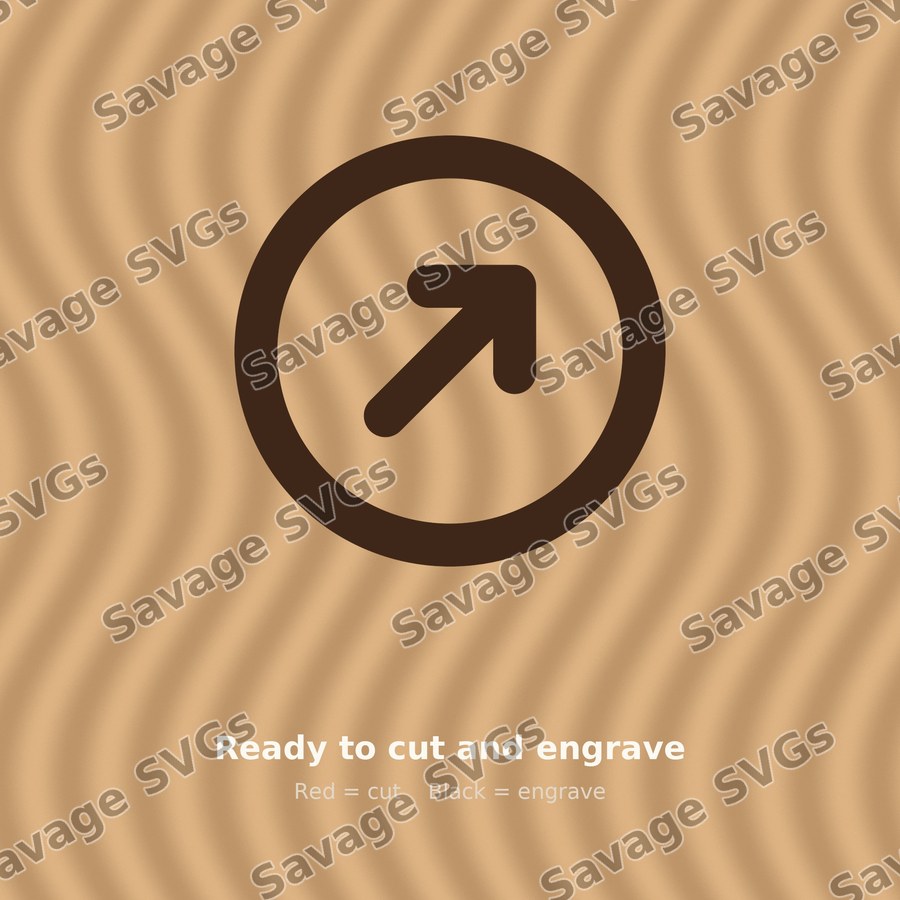 Arrow Circle Up Right