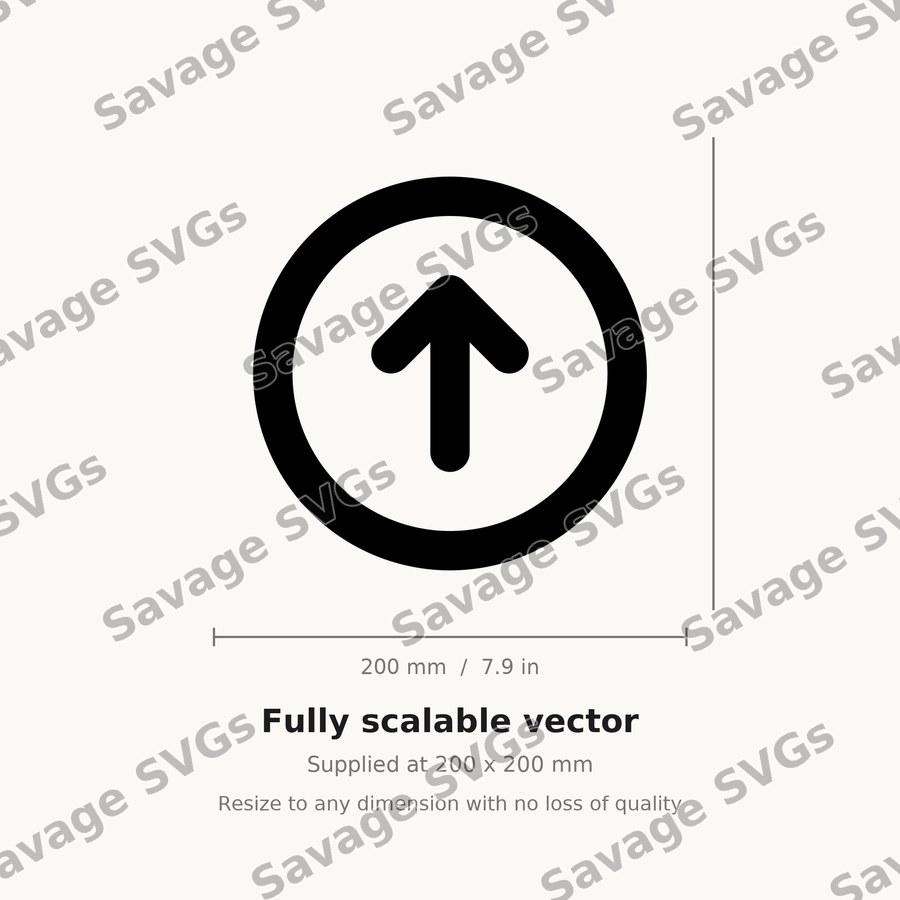 Arrow Circle Up