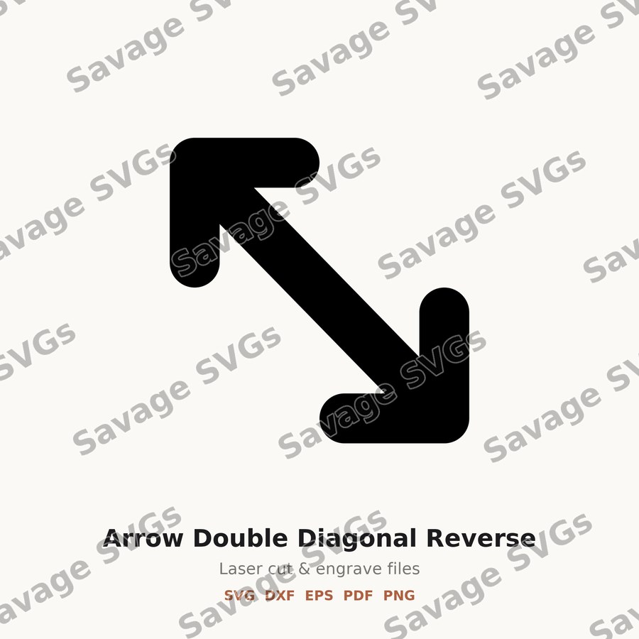 Arrow Double Diagonal Reverse