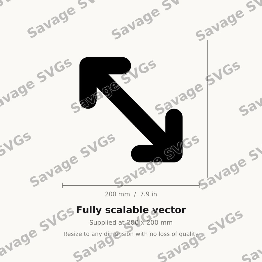 Arrow Double Diagonal Reverse