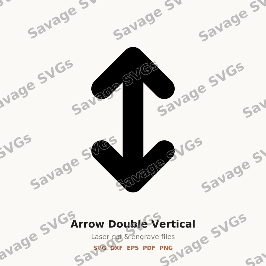 Arrow Double Vertical