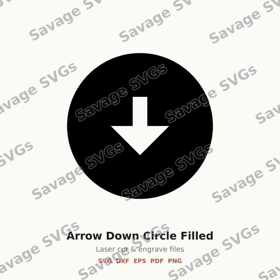 Arrow Down Circle Filled