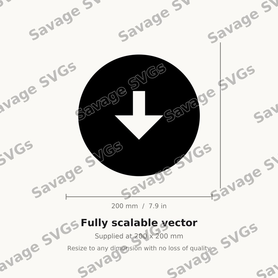 Arrow Down Circle Filled