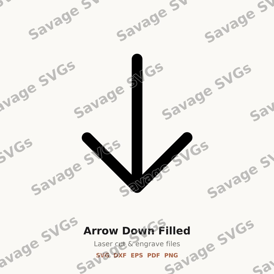 Arrow Down Filled