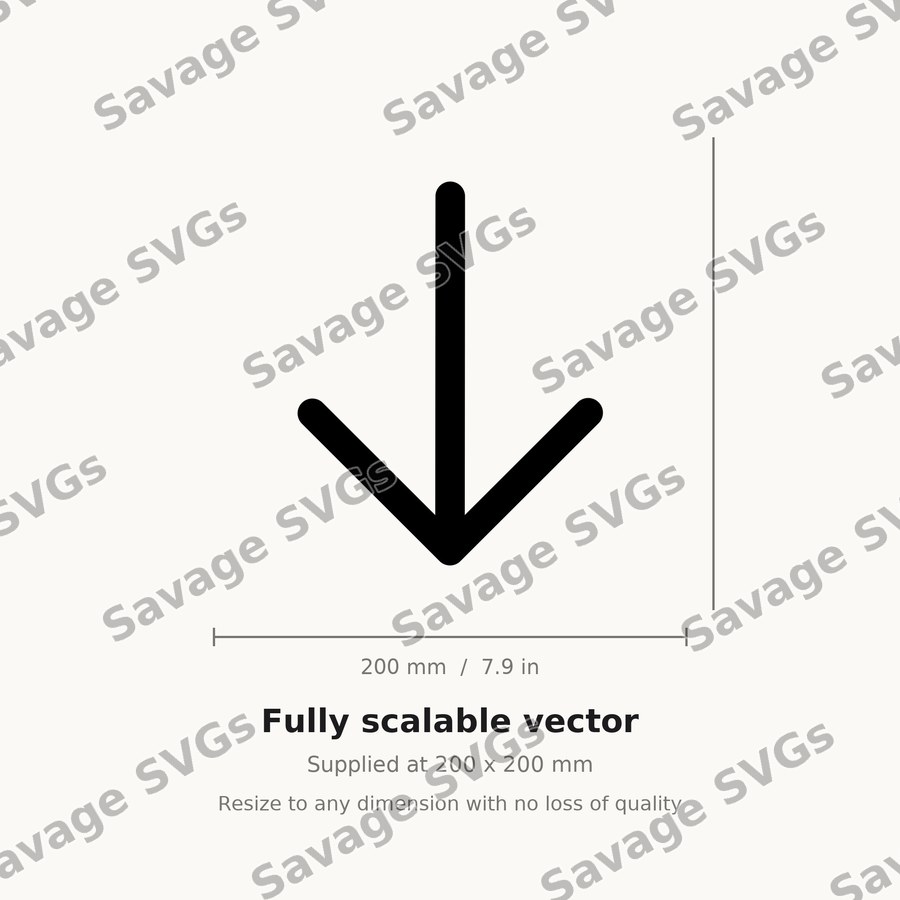 Arrow Down Filled