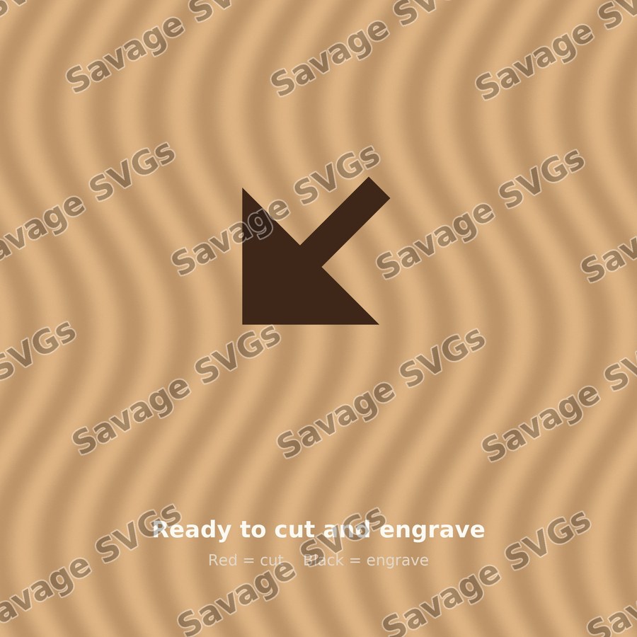 Arrow Down Left