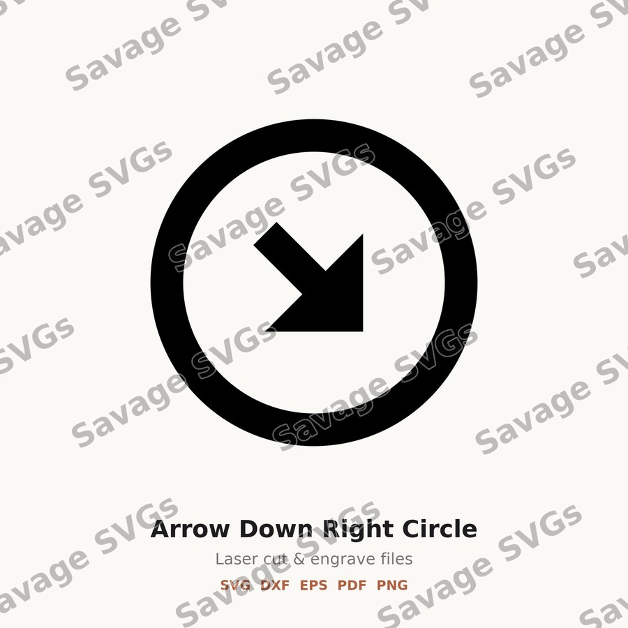 Arrow Down Right Circle