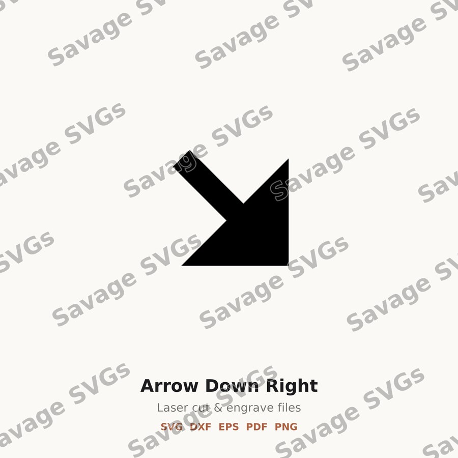 Arrow Down Right