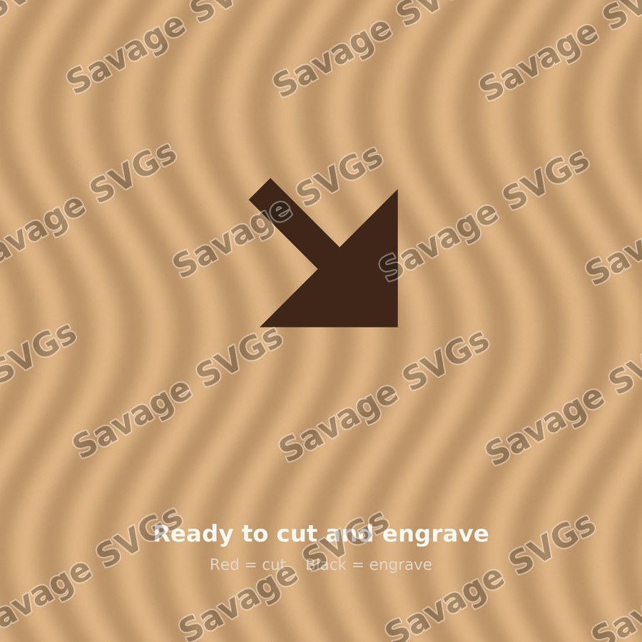 Arrow Down Right