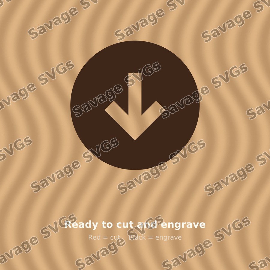 Down Arrow Circle