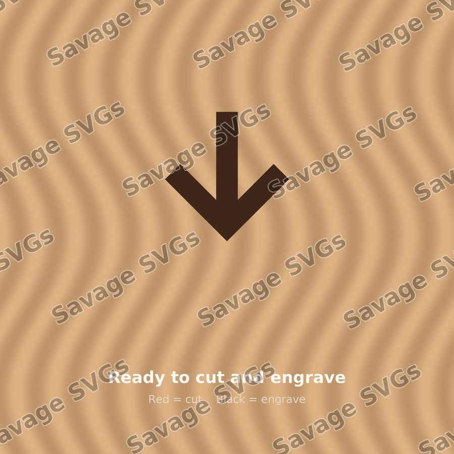 Arrow Down Stroke
