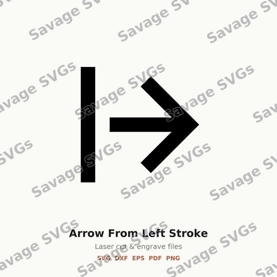 Arrow From Line