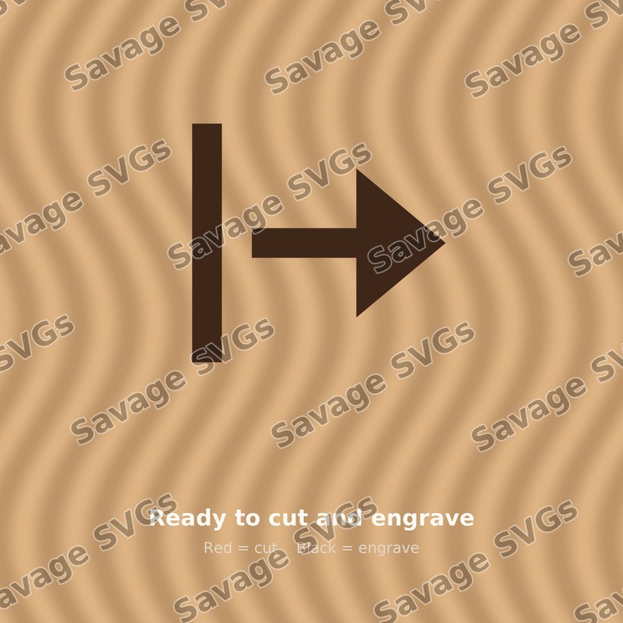 Arrow From Line