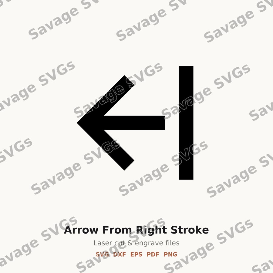 Arrow From Right Stroke