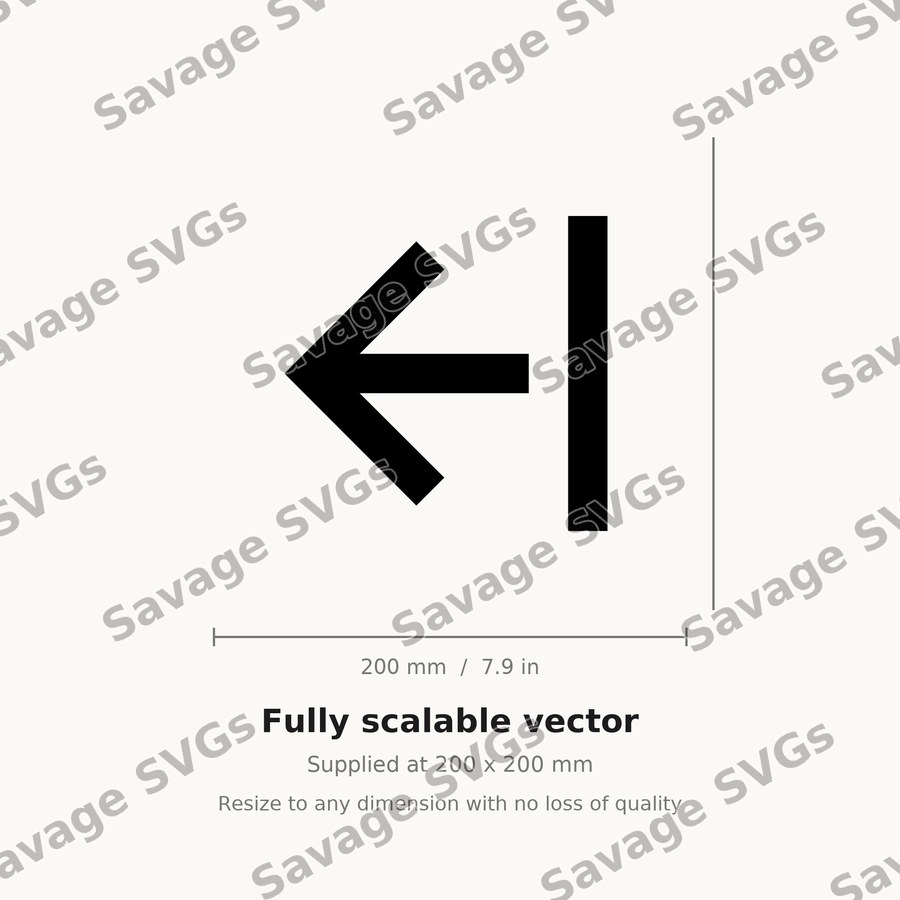 Arrow From Right Stroke