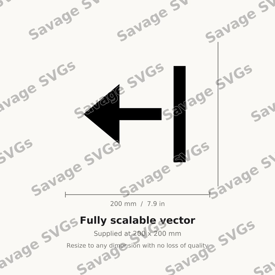 Arrow To Bar