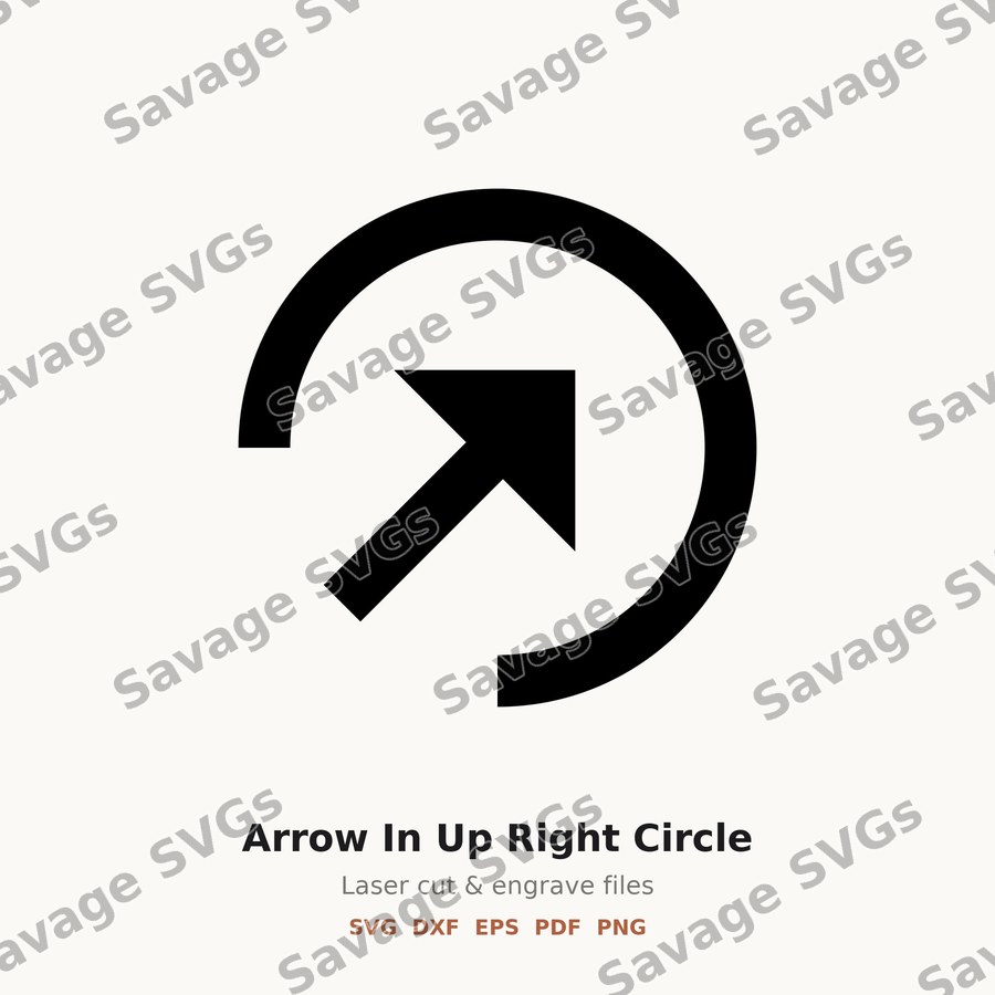 Arrow In Up Right Circle