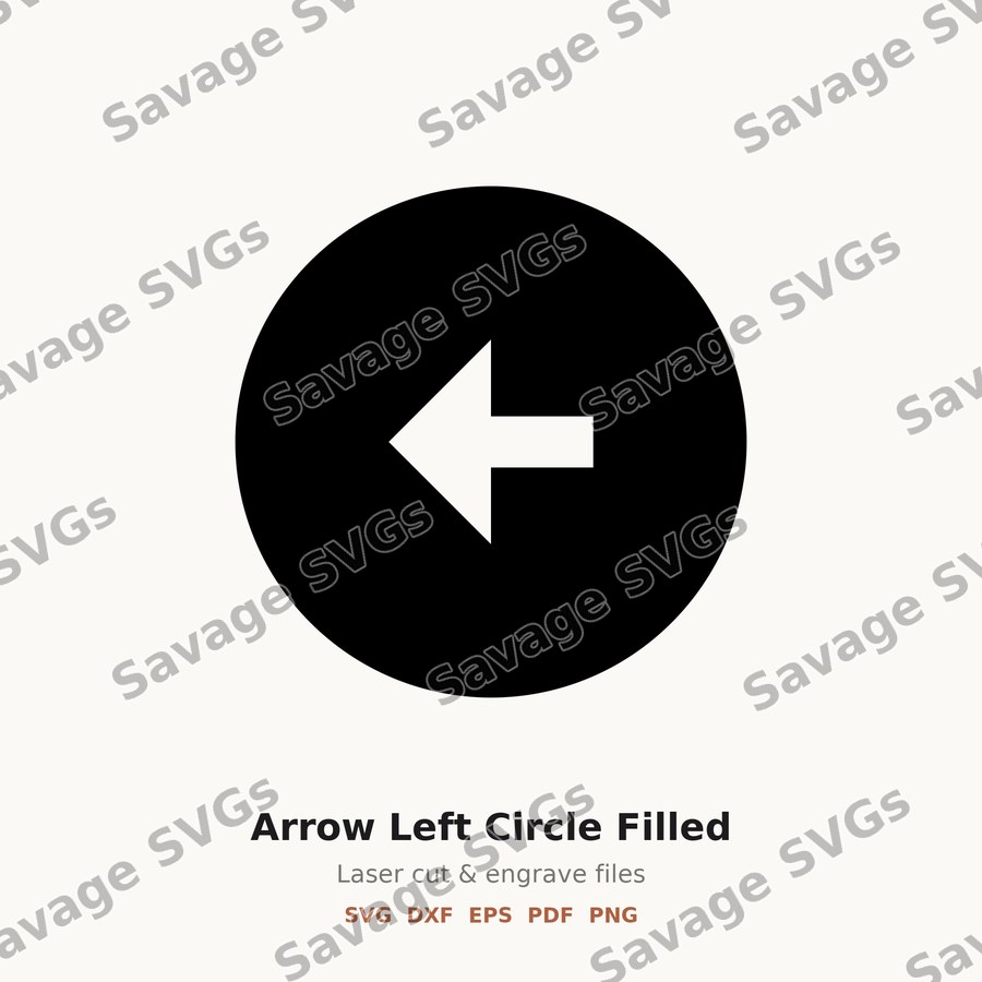 Arrow Left Circle Filled