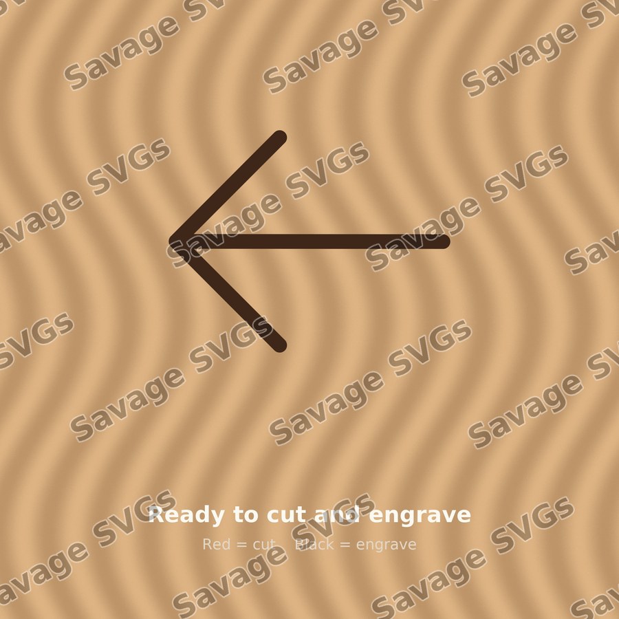 Arrow Left Outline