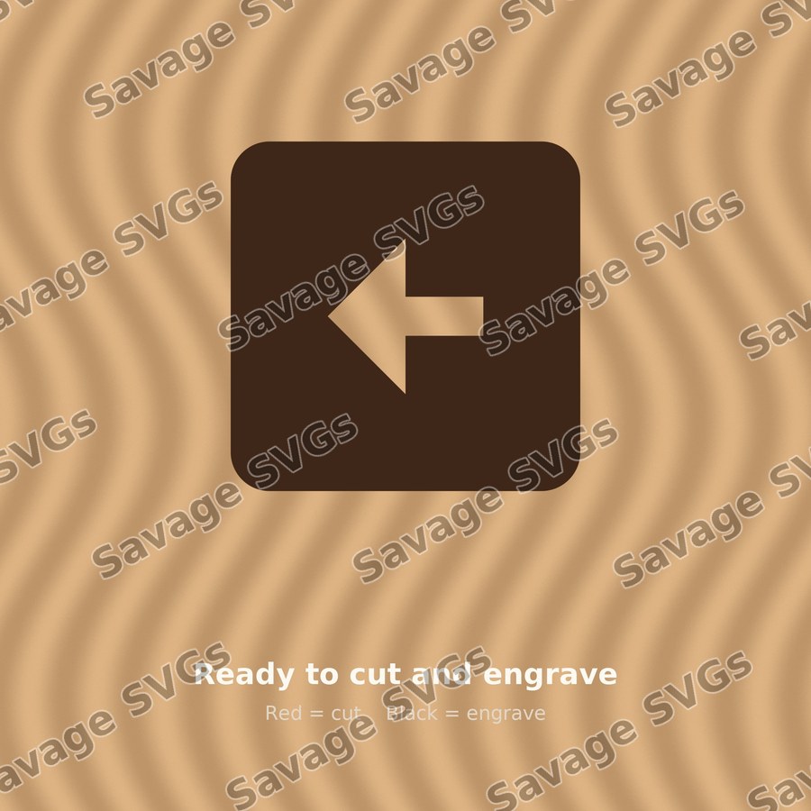 Arrow Left Square Filled
