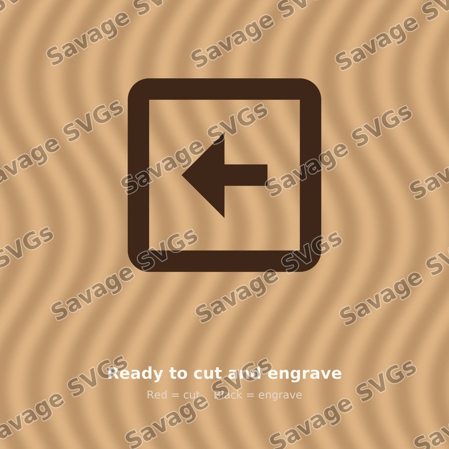 Arrow Left Square
