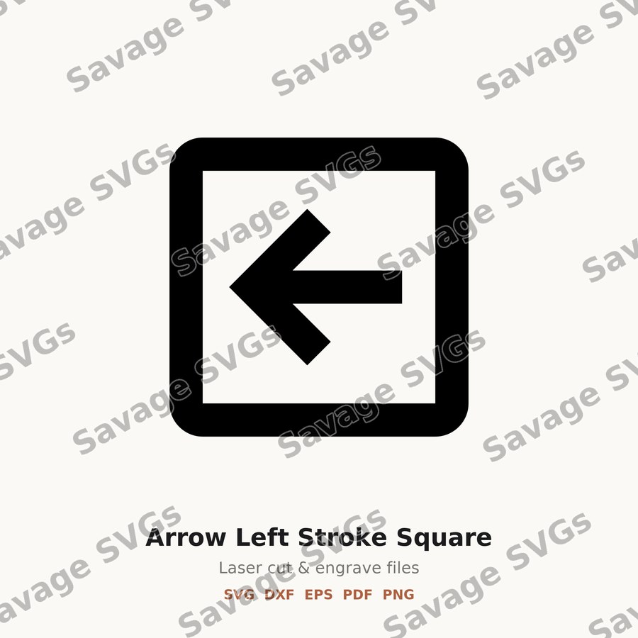 Left Arrow Square