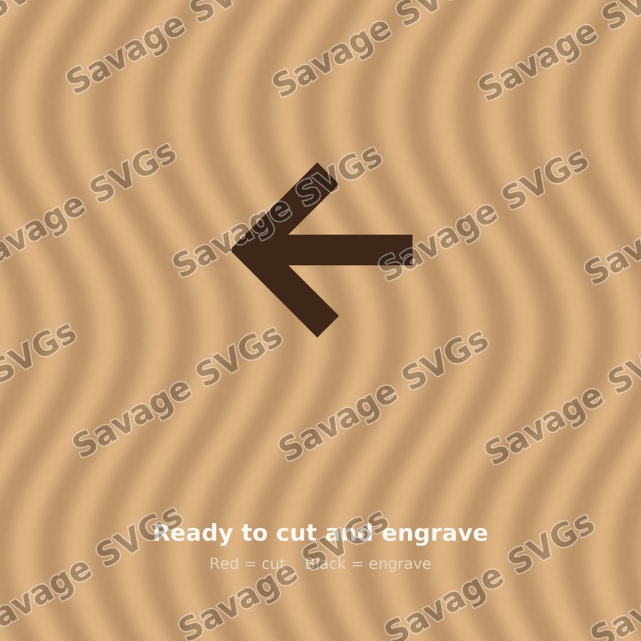 Arrow Left Stroke